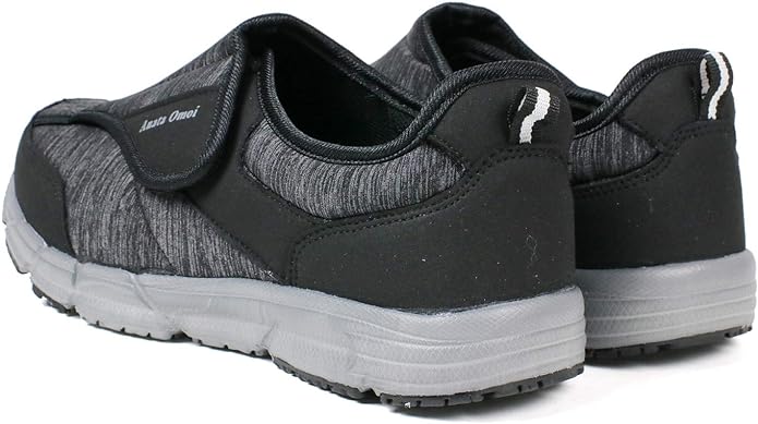 Celeble Men's Nursing Shoes, Wide, 4E, Loose, Soft, Anti-Slip, Fall Prevention, Lightweight, For Men - NewNest Australia
