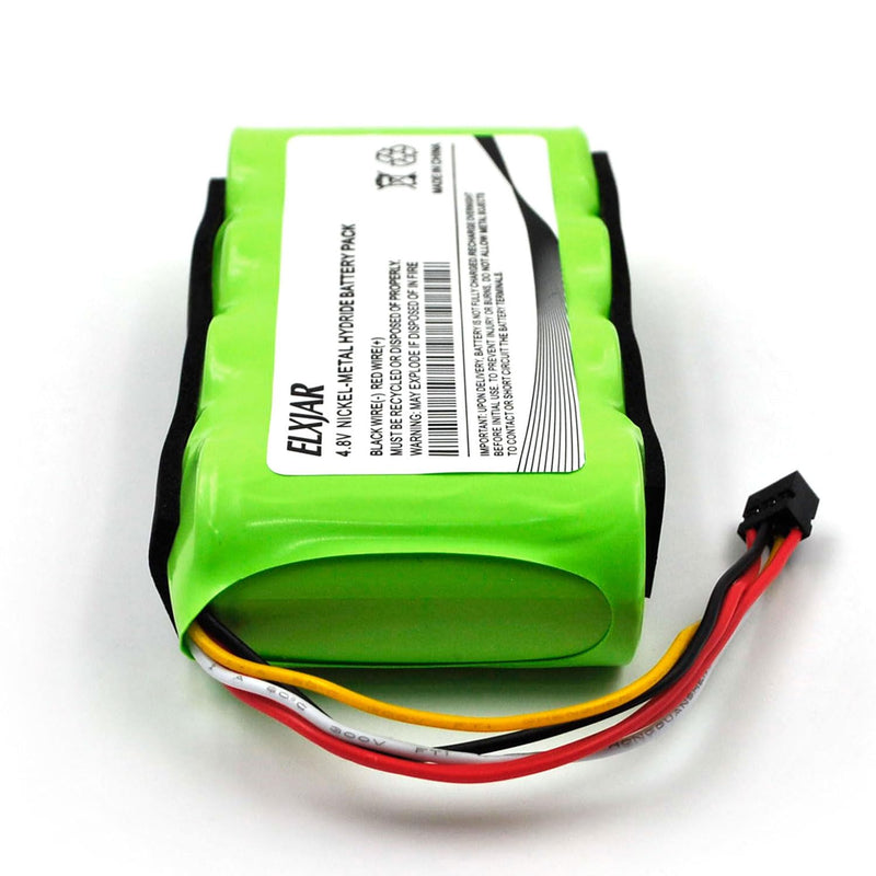(2-Pack) 4.8V 3500mAh Ni-MH Batteries Replacement for Fluke Scopemeter 120 Series, 123, 123S, Fluke 43, BP120, B11483