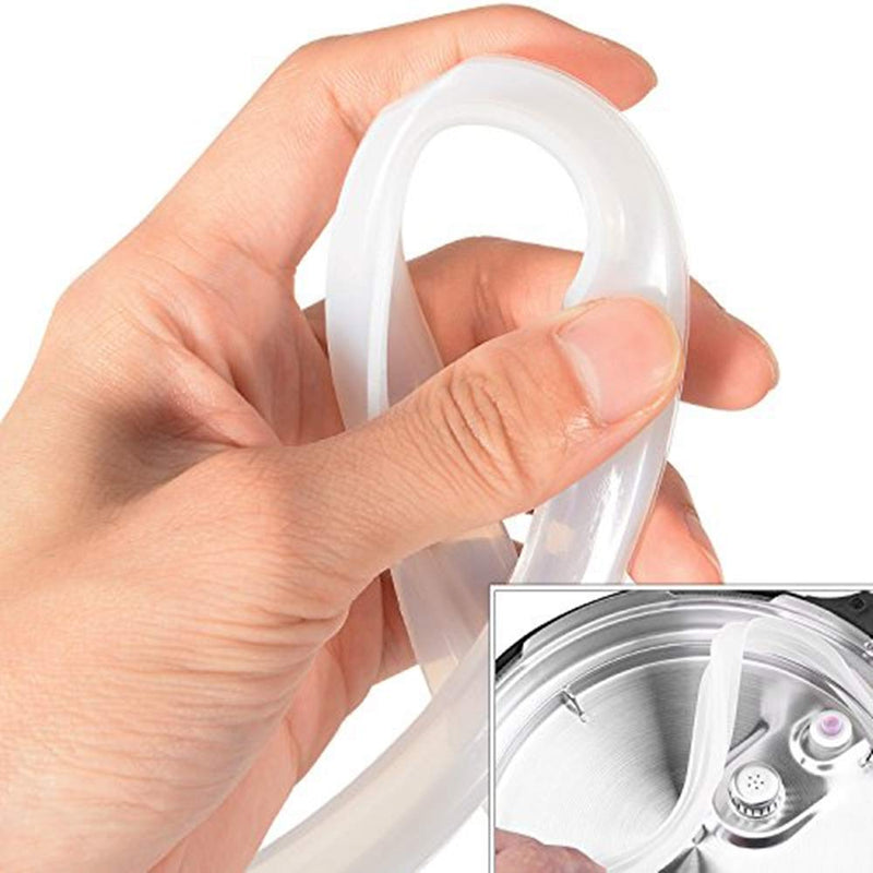 Original Sealing Ring for Crock Pot 8 Quart Power Cooker - Replacement Silicone Gasket Seal Rings for 8 Quart Pressure Cooker Crock-Pot 8 Qt [SCCPPC800-V1] Model Accessories Parts 2-Pack 8Qt -2Pack - NewNest Australia