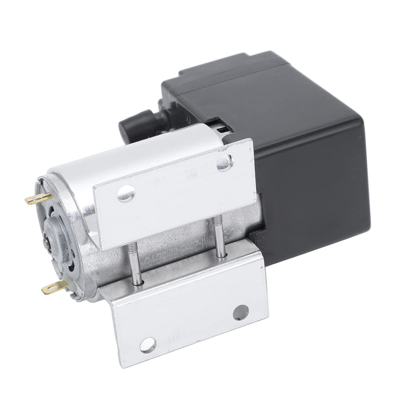 DC 12V Mini Vacuum Pump - 6W Micro Diaphragm Pump Air Compressor, Aluminum Negative Pressure Air Suction Pump for Gas Analysis Sampling Instrument