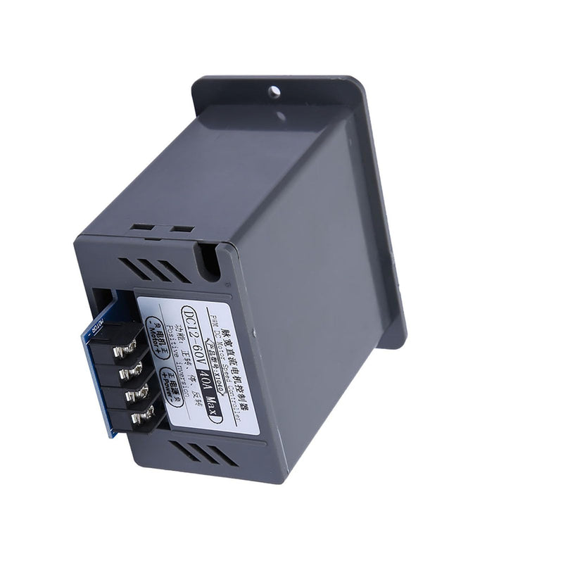 Variable Speed Controller, 40A Speed Controller, DC12-60V Motor Speed Controller, PWM Motor Speed Control with CW CCW Reversible Switch Speed Controller for Electric Motor