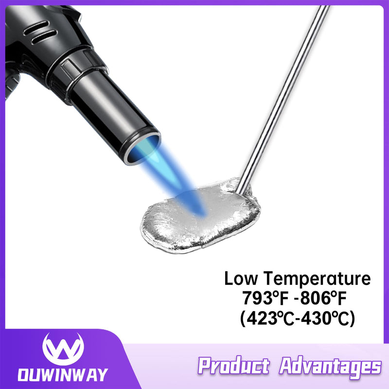 All Metal Brazing Wire,Flux Core All Metal Brazing Wire All Metal Repair,All Metal Welding Wire for Propane Torch