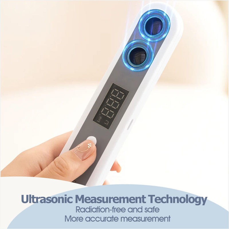 Portable Height Measurement - Handheld Ultrasonic Stadiometer for Boys and Girls, Digital Height Measuring Tool Scale for Kids Adults Home School Clinic Growth Tracking