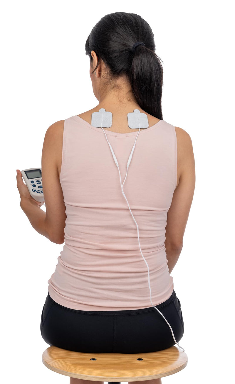 Discount TENS – EMPI Compatible TENS Electrodes, 8 Premium 2 x 2 Inch Self-Adhesive Replacement Pads for EMPI Units, Durable Reusable Electrodes for Focus, Respond Select, Epix and Empi Select 2x2 Inch (Pack of 8)