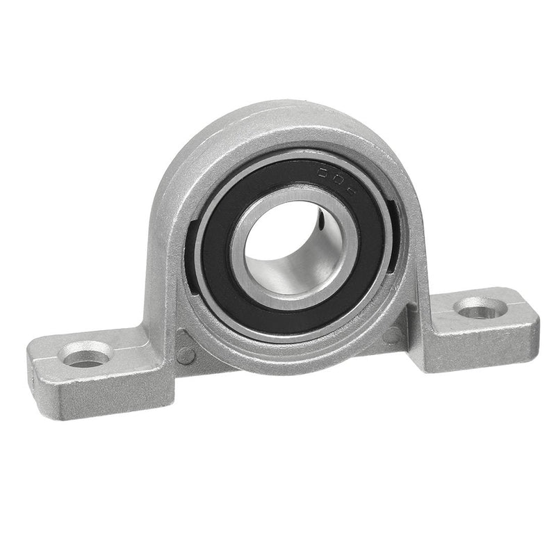 uxcell 2pcs KP002 15mm Bore Zinc Alloy Inner Ball Mounted Pillow Block Insert Bearing