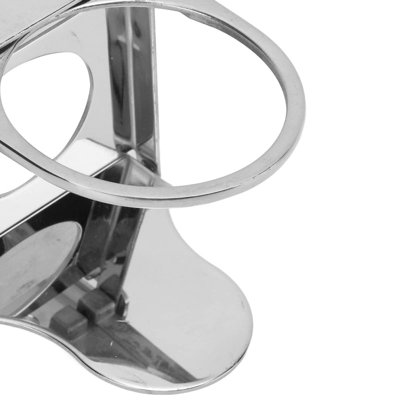 Folding Drink Holder, 304 Stainless Steel Fold Up Adjustable Drink Cup Holders Bottle Stand Bottom Mount Sliding Up Drink Holder with Screws for RV Yacht Car Office Marine Boat Deck Chairs