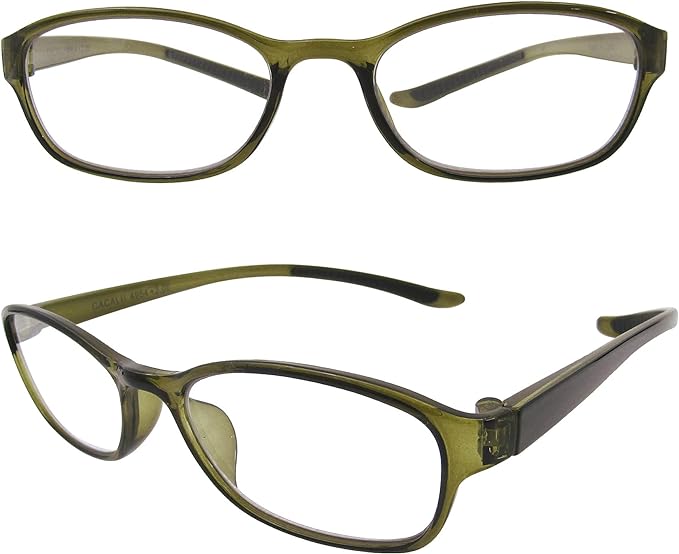 [CACALU] Reading glasses that hang around the neck, Square, Stylish, Senior glasses, Lightweight, TR90 material, Blue light cut, Anti-fog coat, Lenses - NewNest Australia
