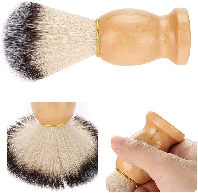 Shaving Brush, Whisk Brush, Beard, Shaving, Viewer Brush, Shaving, Men's, Present, Barber, Facial, Shaving, Foaming - NewNest Australia