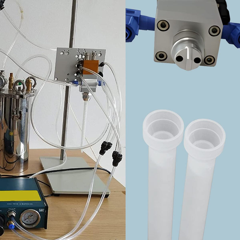 Epoxy Mixing Nozzle Static Mixer Nozzle Tubes 18-Element Adhesive Cartridges Spiral Tip 10 Pieces