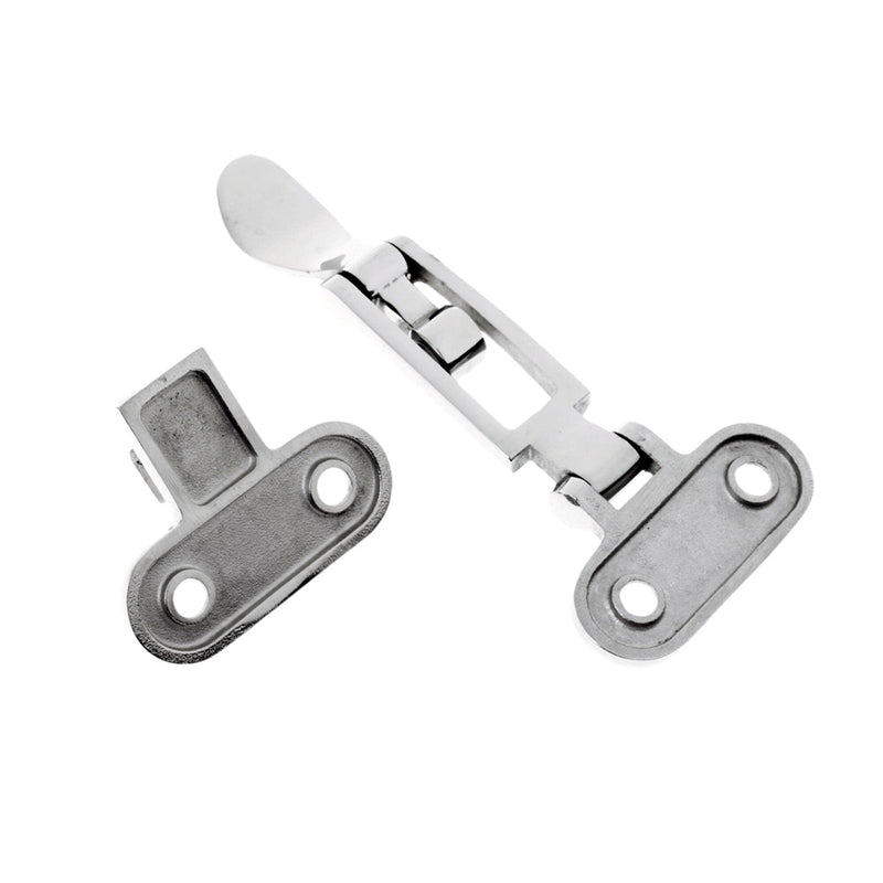 Marine Boat Lockable Latch ，316 Stainless Steel Marine Hold Down Clamp Ant-Rattle Locker Hatch Hardware Dinghy Boats Yacht 1