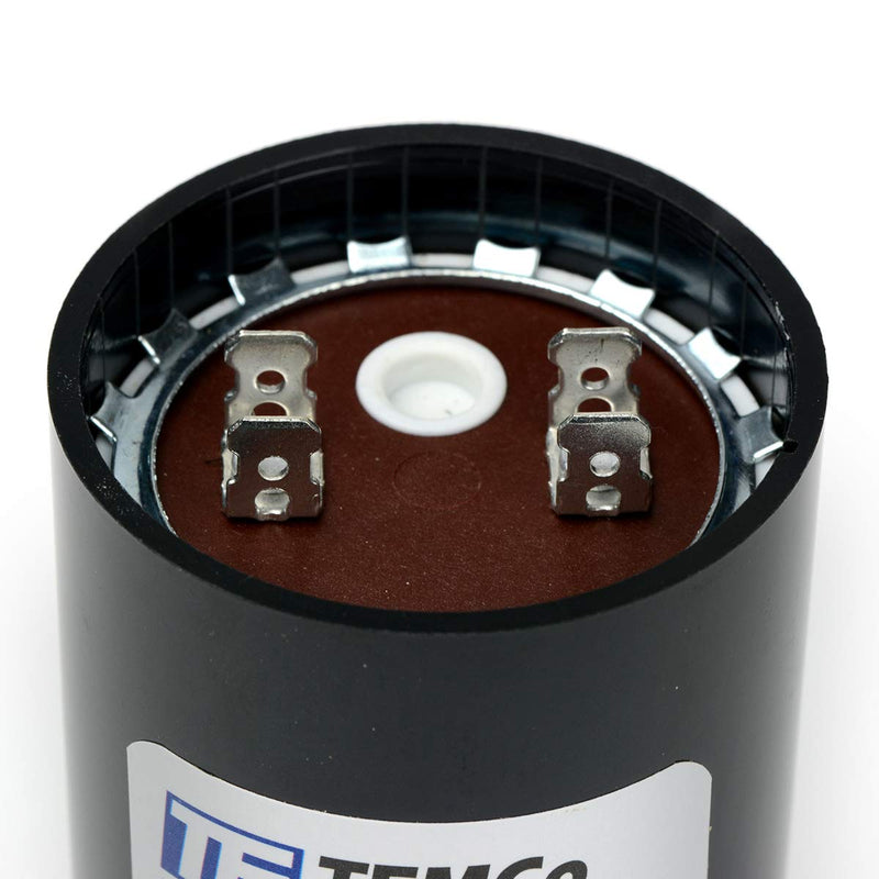 TEMCo 189-227 uf/MFD 220-250 VAC volts Round Start Capacitor 50/60 Hz AC Electric - Lot -1 189-227 uf (1 Pack)