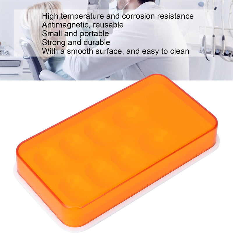 Dental Mixing Plate, Antimagnetic Dental Lab Plastic Palette High Temperature Multifunctional for Oil Paint for Watercolor Paint for Toner