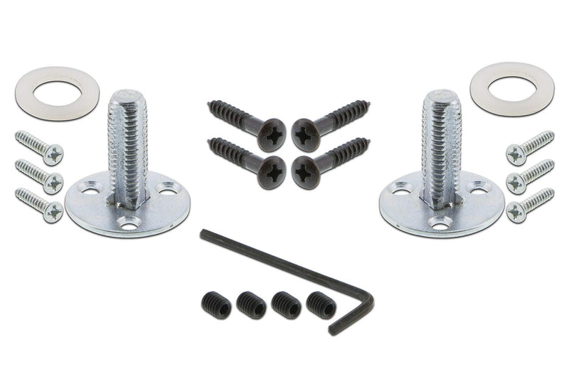 Nostalgic Warehouse Meadows Plate & Interior Crystal Door Knob Double Dummy Timeless Bronze