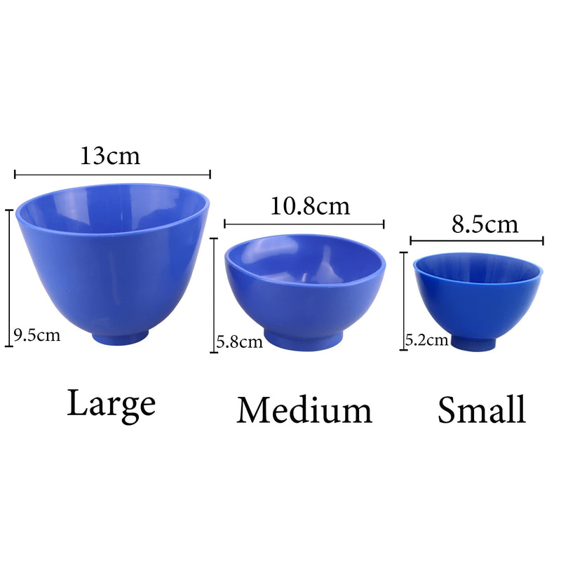 Lab Silicone Mixing Bowl Cup Silicone Dental Plaster Spatula Alginate Mixing Equipment