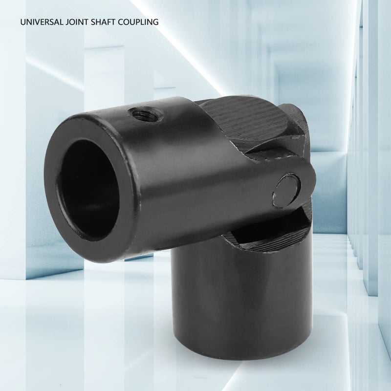 20 * 32 * 85mm Universal Joint Shaft, Coupling Connector U Coupler Motor Round Black DIY Steering Joints for RC Model Motors