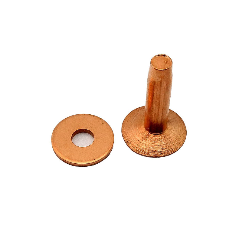 C.S. Osborne Copper Rivets #1700 Size 9, 1 Lb Box, Approx. 125 Count