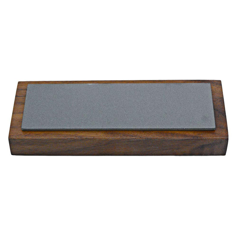 Diamond Stone, Fine, 2 in. x 6 in, Walnut Pedestal