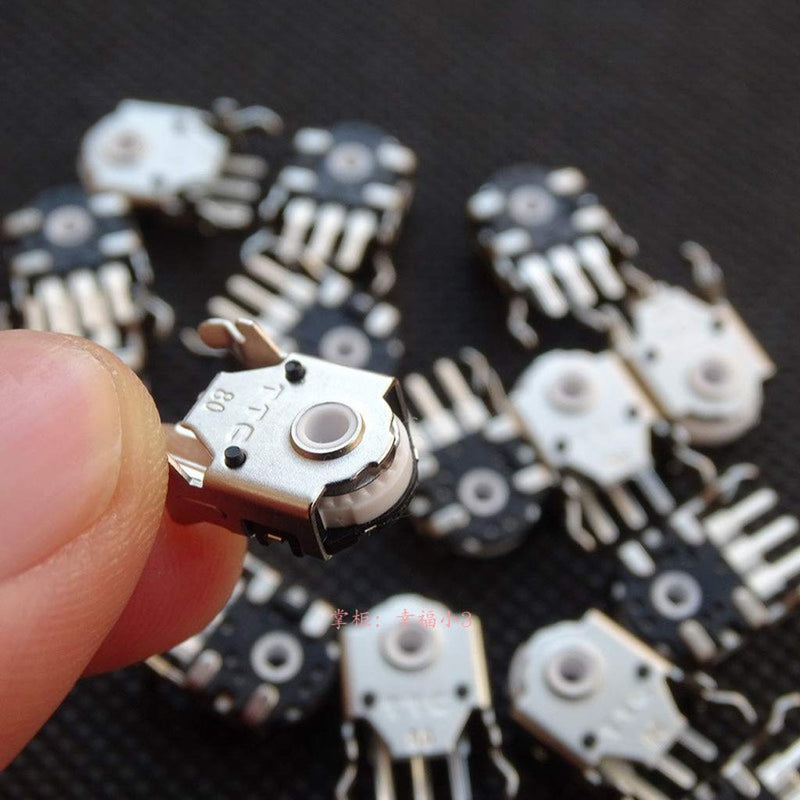 2Pcs Original TTC 9mm White Core Mouse Encoder Mouse Wheel Decoder 24 Million Lifetime Compatible for G403 G603