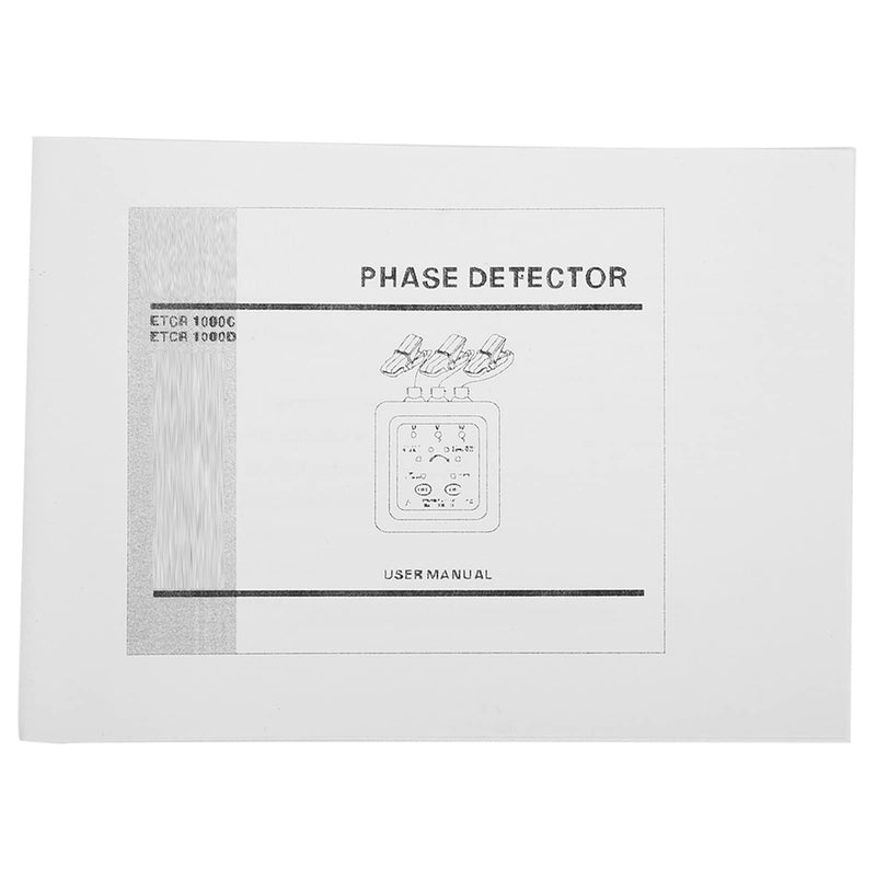 ETCR1000C Non Phase Sequence Detector Magnetic Base Phase Meter