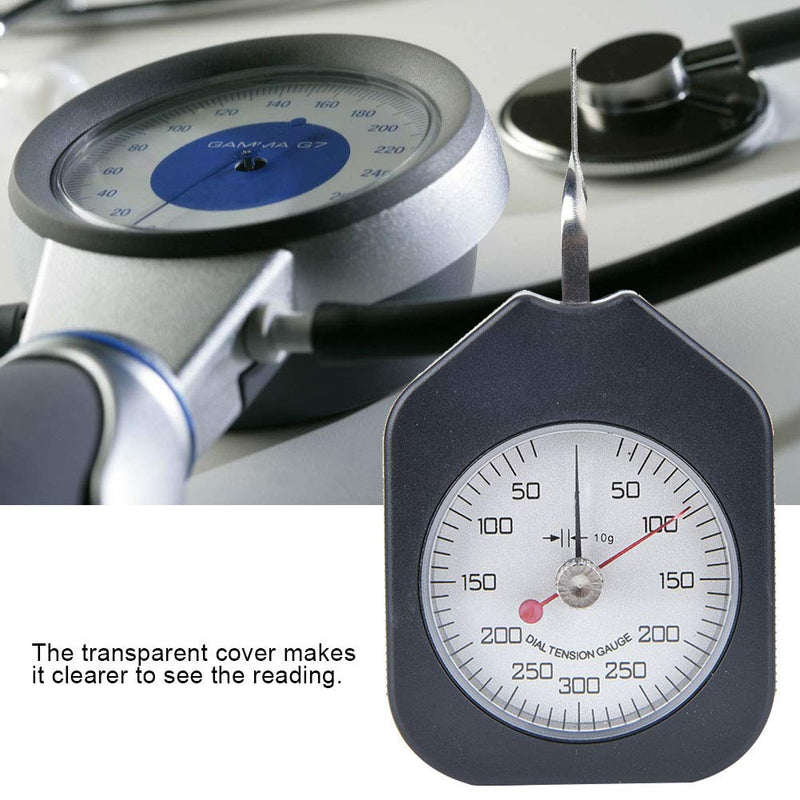 Dial Tension Gauge Meter, Dual Pointer Dial Tension Gauge Force Gauge Double Needles Tension Meter Analog Dial Gauge Measuring Tool for Electronic Switches, Micro Switches, Valves, Spring Tension