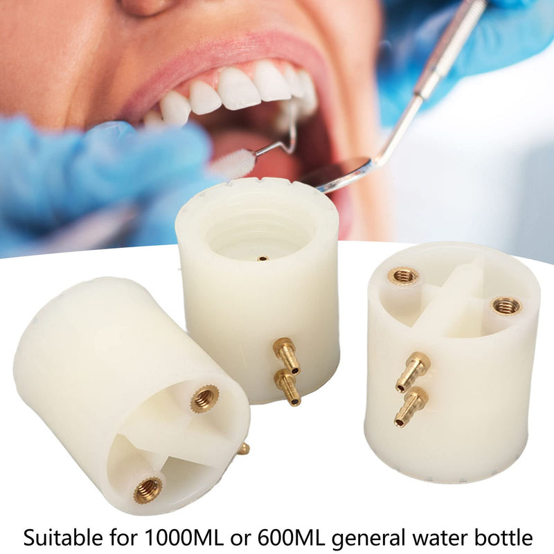 Dental Water Bottle Cover Lid, 3pcs Dental Water Bottle Cover , Professional Thicken Universal Dental Chair Turbine Bottle Lid for 600ML 1000ML
