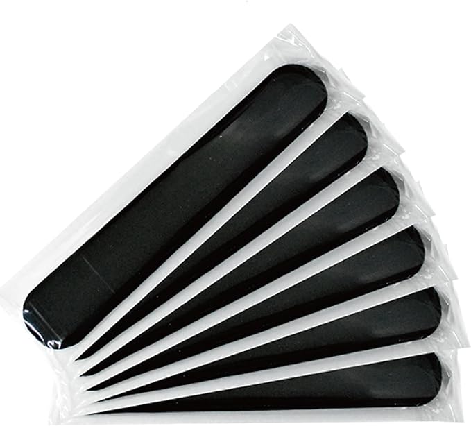 Natural Brilliant 60 Pack Black Sweat Pad Hat Helmet Forehead Shirt Collar Sleeve Stain Absorption Sweat Pad Care Tape Non-woven Disposable - NewNest Australia