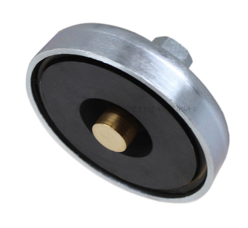 Spring Loaded, Magnetic Welding Ground Clamp Alternative, Adjustable Tension Solid Brass Electrode With Optional 1 or 2 Position Reach Bar Magnet Only