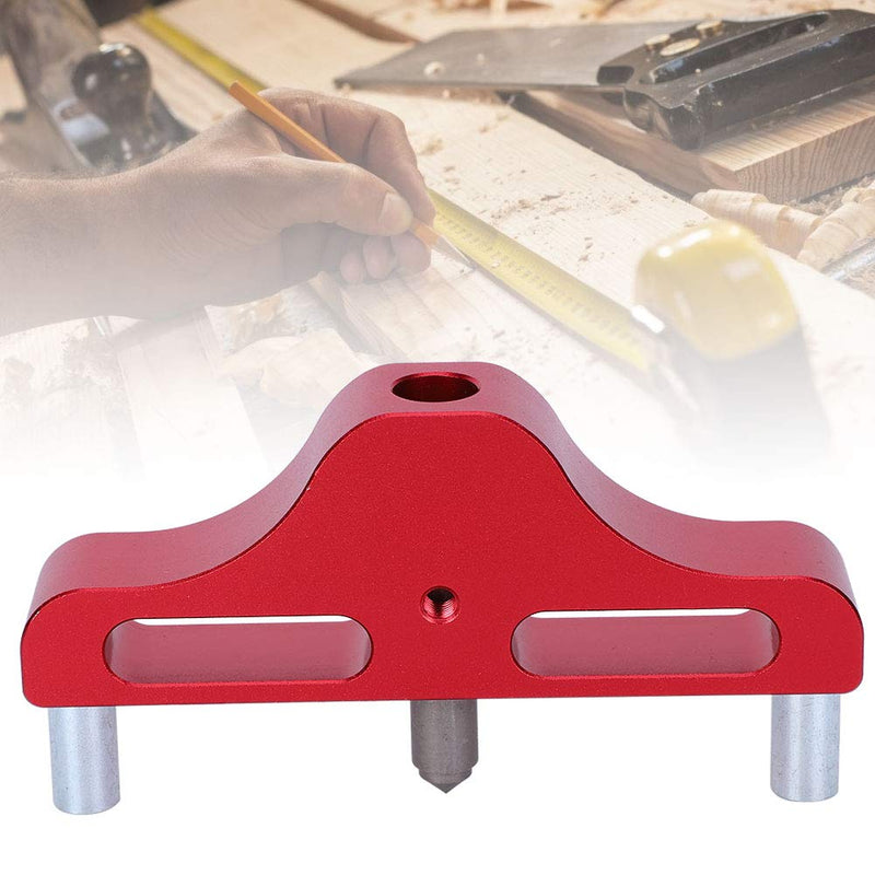 Walfront Woodworking Center Finder Tool Exact Center and Offset Lines Scriber for Drilling Carpentry Construction Marking