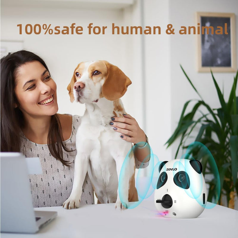 Anti Barking Device for Dogs, Ultrasonic Dog Bark Deterrent Devices, Cute Panda Style Dog Barking Deterrent Devices,3 Modes Bark Box, Dog Barking Stopper Long Range for Indoor & Outdoor Use