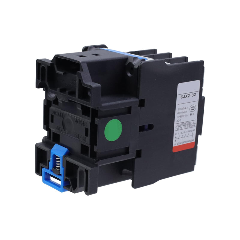 Antrader AC Contactor CJX2-3210 220V 50Hz Coil Motor AC Contactor 3 Poles Normally Open