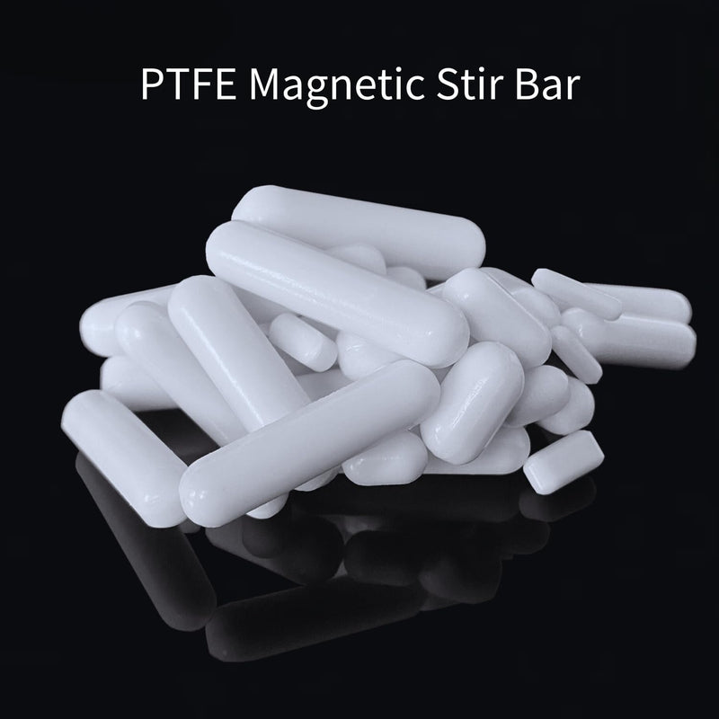 10Pcs PTFE Magnetic Stir Bar, Magnetic Stirrer Mixer Stir Bar 60mm/2.36 inch 60mm/2.36inch