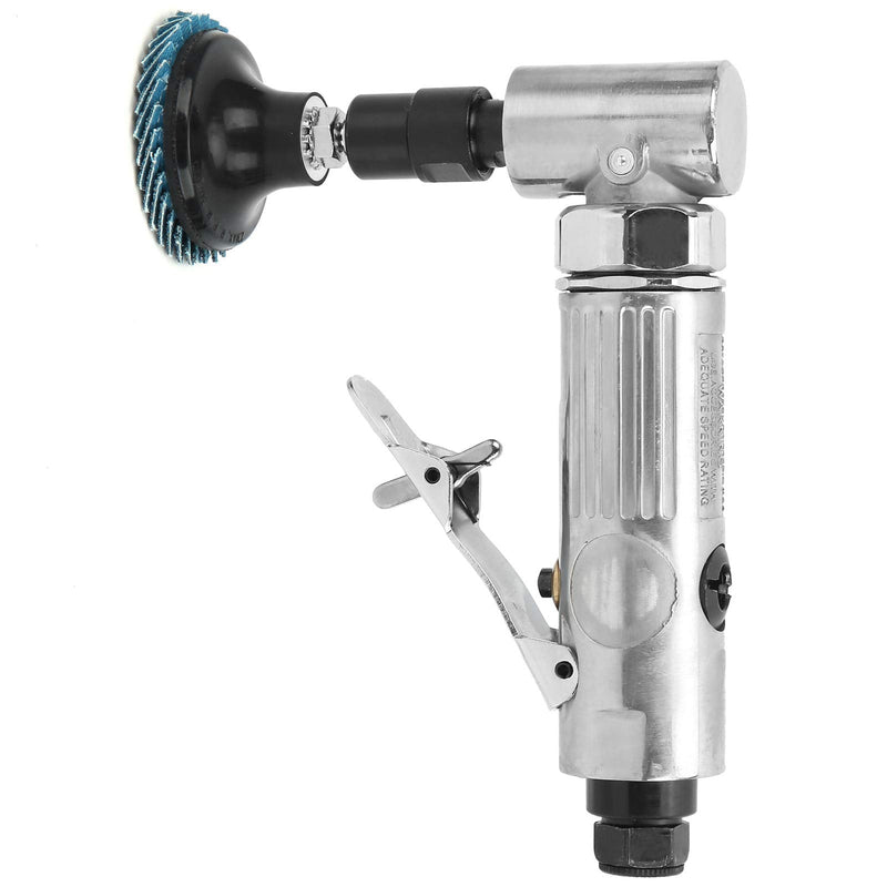 Garosa Mini Pneumatic Die Grinder 20000-25000rpm Right Angle Air Tool with Emery Disks for Car Polisher Auto Body Work