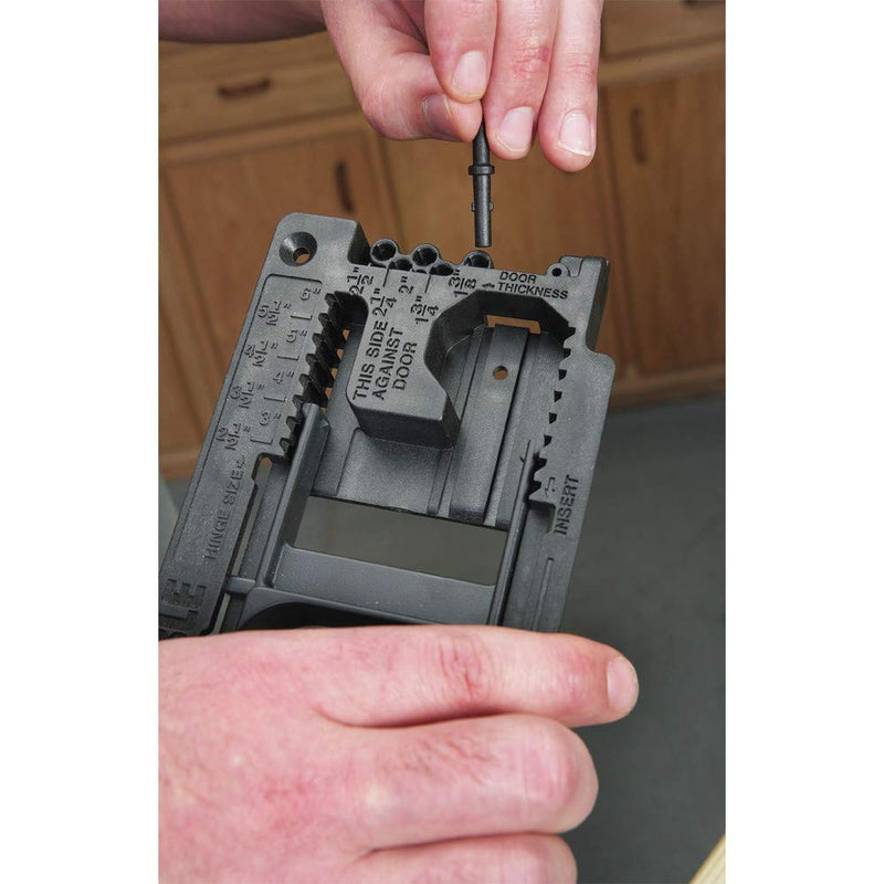 PORTER-CABLE 59370 Door Hinge Template, Silver One Size