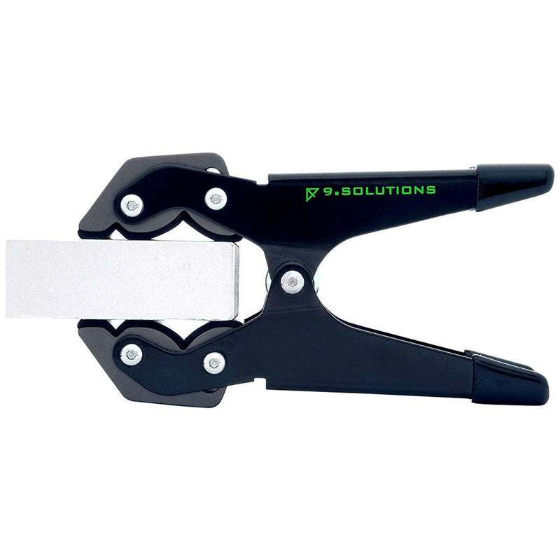 9.Solutions Savior Spring Clamp, Fast-Mounting, Strong, Torsion Spring Clamp, 9.XS1004, fit firmly onto any oddly shaped object, mount multiple pieces of equipment on one clamp