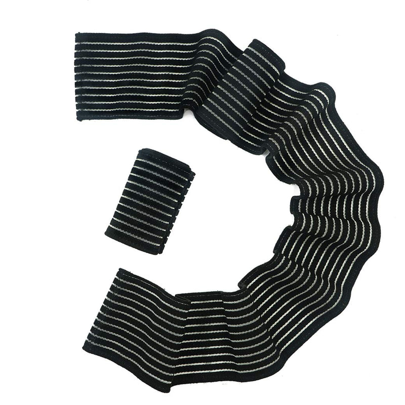 Luwint Bounce Breast Compression Band - Post Surgical Implant Stabilizer Strap Support Brace Bandage Black
