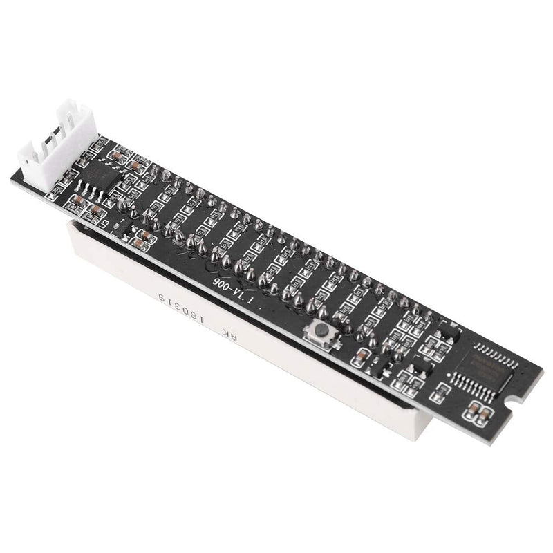 Zerodis Audio Spectrum Analyzer, DIY Dual 12 Level Audio Level Indicator Adjustable Stereo Music Spectrum Display Board for Musicians and Audio Enthusiasts