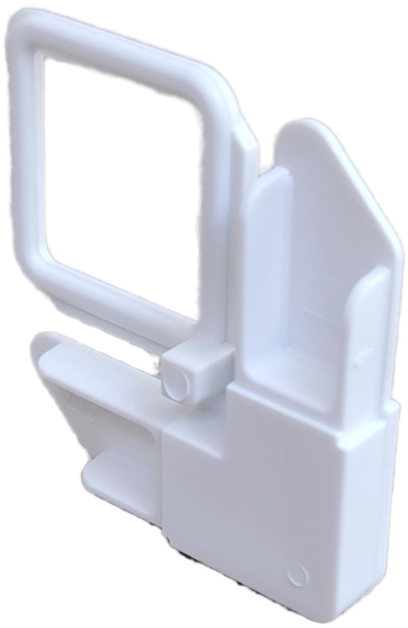 5/16" Outside Window Screen Corner with Pull Tab, White, 20 Pack
