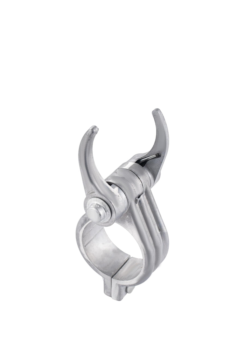 Spring-Loaded Gate Closer for Chain Link Fence,Fits 2-3/8" or 2-1/2" x 1-3/8" Posts,Pack of 1
