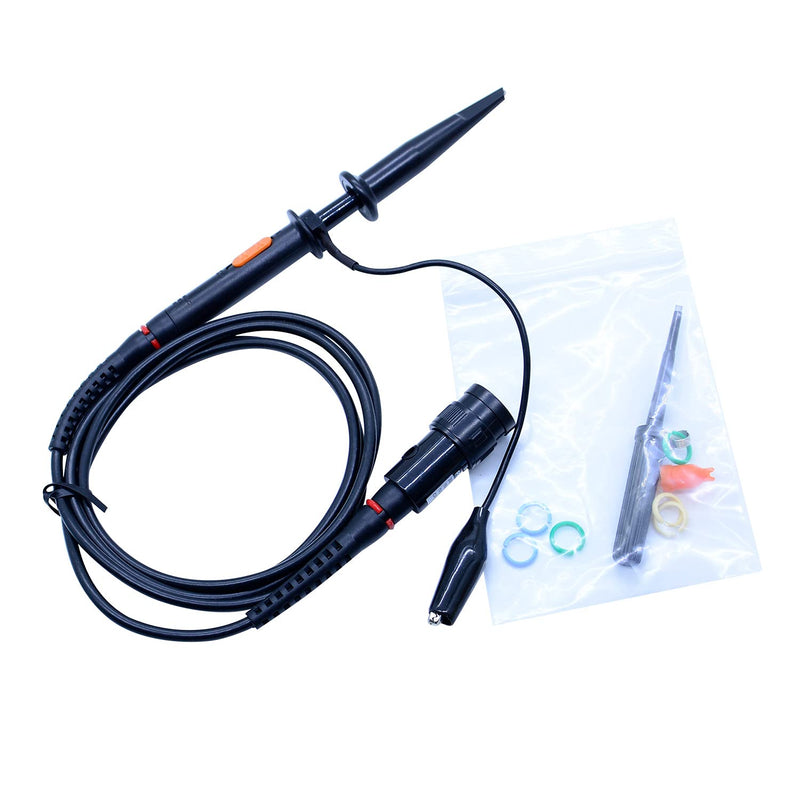 Hantek Universal Oscilloscope Probe with Accessories Kit 250MHz Oscilloscope Clip Probes with BNC to Minigrabber Test Lead Kit (PP-250) PP-250