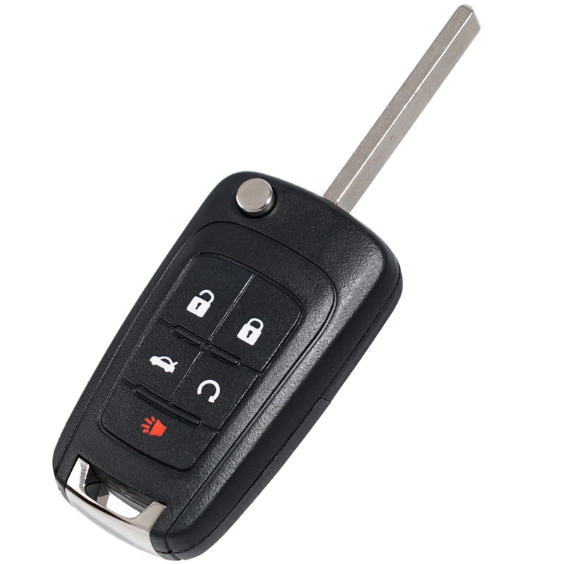 MechanMagic Push Button Start Key Fob Replacement Fits for Chevrolet Camaro Equinox 2010-2019 Cruze Malibu SS Impala 14-21 Traverse Buick Regal Verano 12-17 Cascada Enclave Smart Proximity PEPS