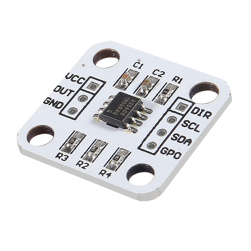 Alinan 6pcs AS5600 Magnetic Encoder 12bit 3.3V High Precision Magnetic Induction Angle Measurement Sensor Module