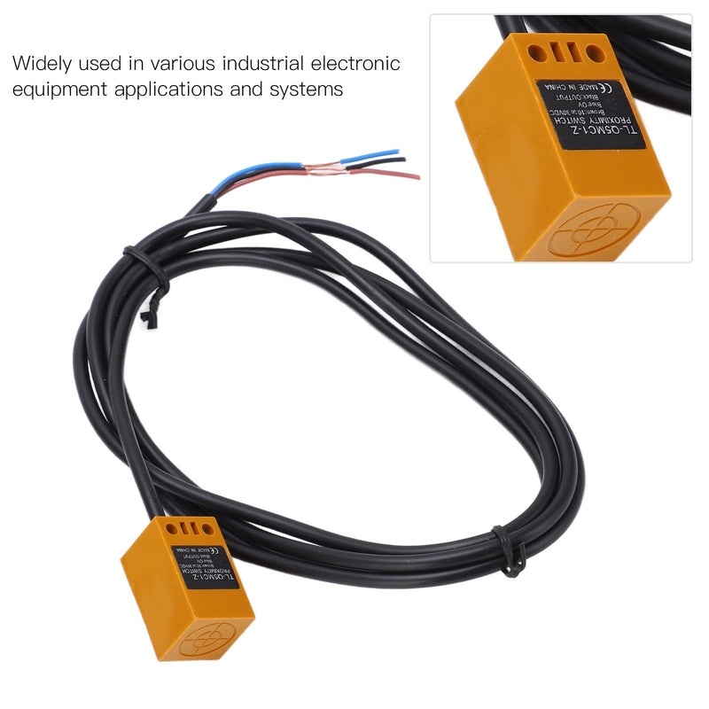 Inductive Proximity Sensors DC 10‑30V Proximity Switch 3 Wire 5mm Detection Distance NPN Inductive Proximity Switch for Detecting Metal TL-Q5MC1-Z Proximity Switch