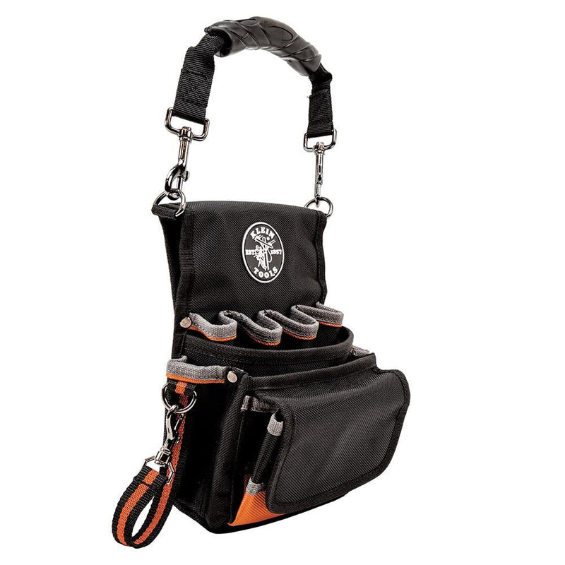 Klein Tools 5242 Tool Pouch and Klein Tools 5705 Powerline Web Work Belt