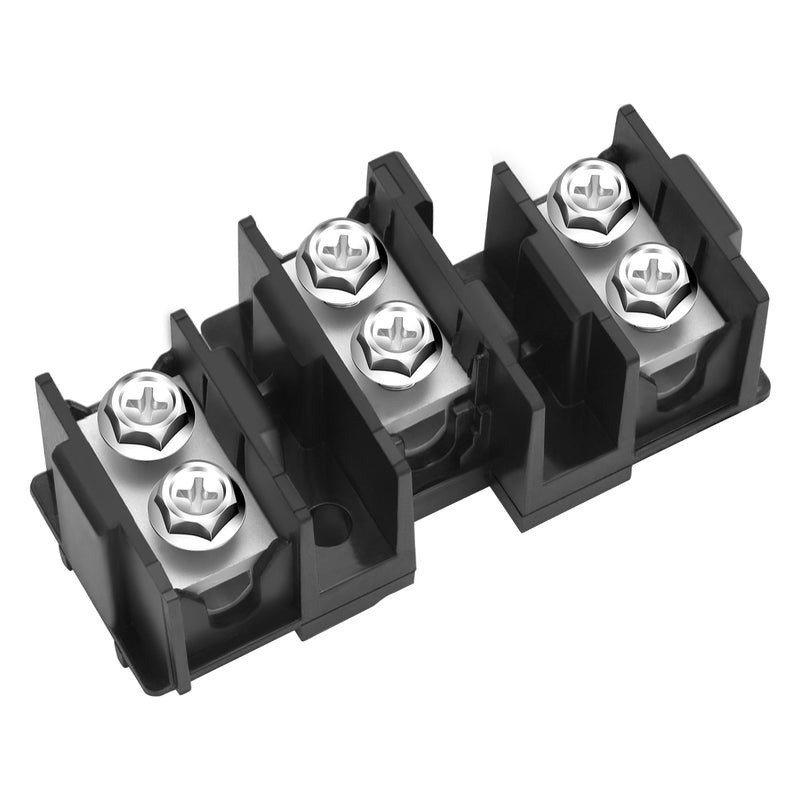 DG96-00173A Range Terminal Block Replacement Compatible with Samsung Electric Range/Stove/Ovens, DG65-00003A Terminal Block Replace AP5306090 3282643 WB17T10011, 600V 65A 3 Positions Dual Row