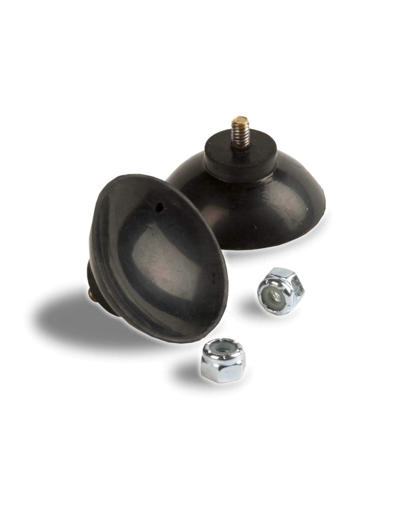 ArcMate EZ Reacher Replacement Gripper Cups - Outdoor Reacher Grabber Tips Part for Repair - UV Resistant, Rubber Cups with Locknuts, Black, 2 Pairs (4 Cups) 2 Pair (4 cups)