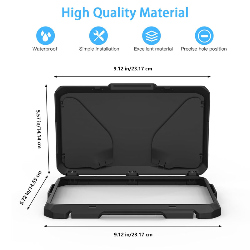 HOLACA Protective Shade Cover for Lowrance Eagle 7" Fish Finder, Anti-Scratch, Sunproof Silicone Skin