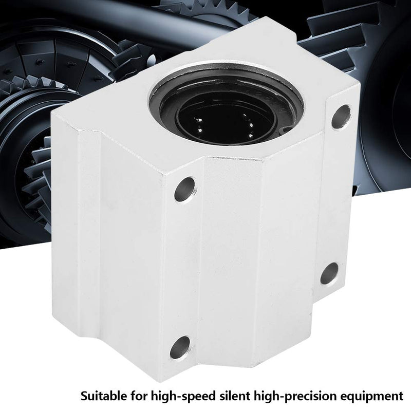 Linear Motion Ball Bearing, CNC SCS25LUU Slide Bushing Linear Roller Bearing Slide Block 25mm Other Attachments
