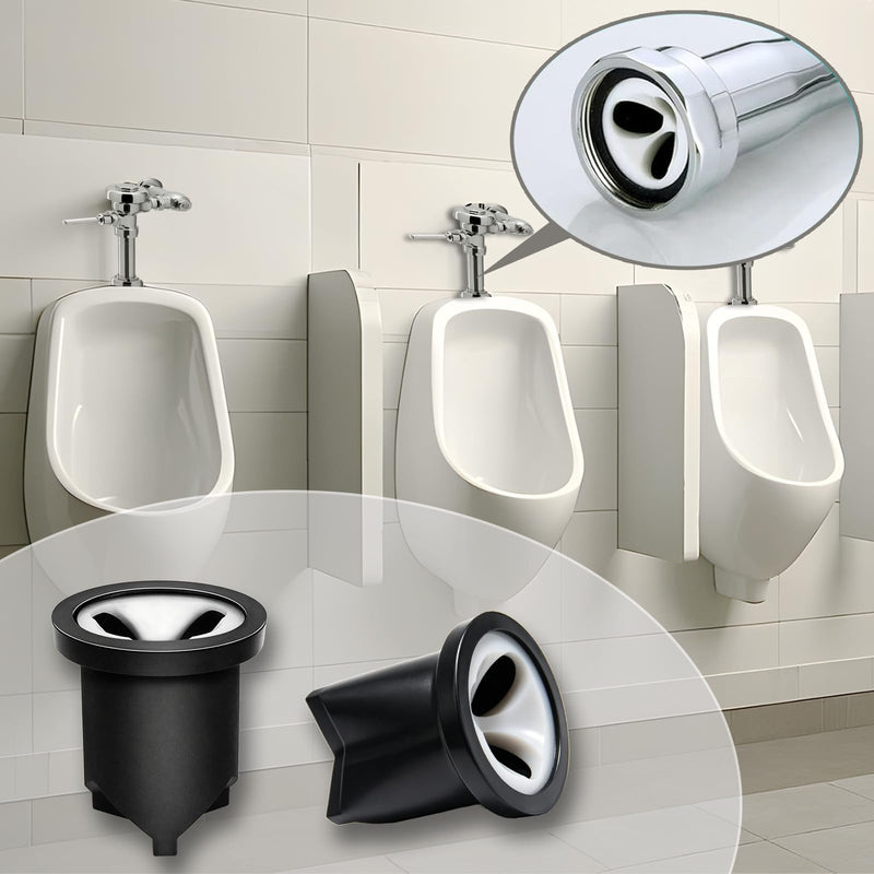 Vacuum Breaker Repair KIT, Compatible With TOTO Repair Fittings, Black, Gum, for Geodorizing and Backflow Prevention of Flush Valve Outlet Pipe 2Pcs 2
