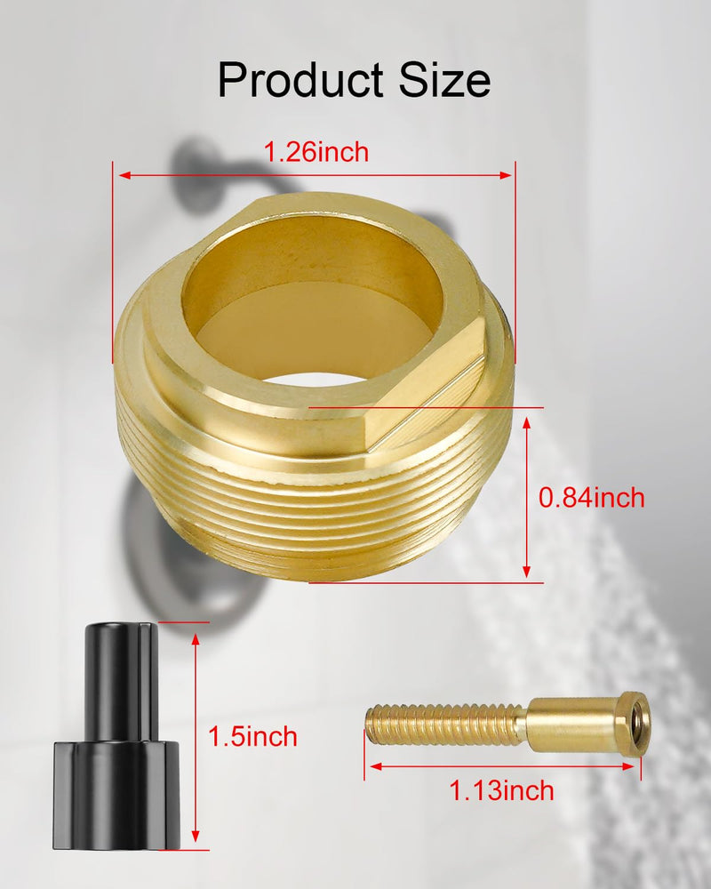 09 Series Trim Retrofit Kit Fit for Pfister Avante Shower Vlave Faucets Fixture,Brass Faucet Adjustment Leakproof Screw Replace 9319300 1 pack