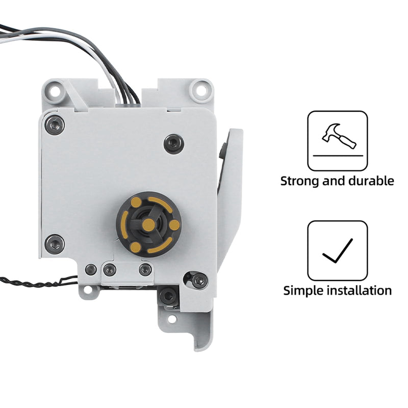 Extruder Unit Replacment Compatible with BambuLab A1/ A1 Mini: Tool-Head Hotend Extrusion Assembly with Hardened Steel Gears Filament Cutter Motor Eddy Sensor 3D Printer Accessories